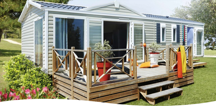 Location et vente de mobil-home au camping La Garenne